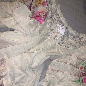 Free People Ivory Top